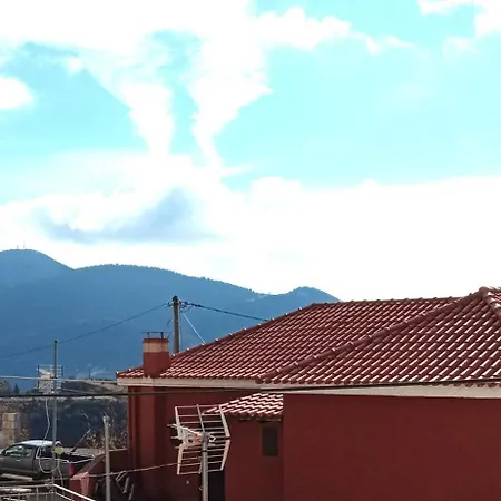 Gæstehus Ιριδα Δωμάτιο Με Τζάκι Οικολογικό Βιοθανολης & Μπαλκόνι Arachova
